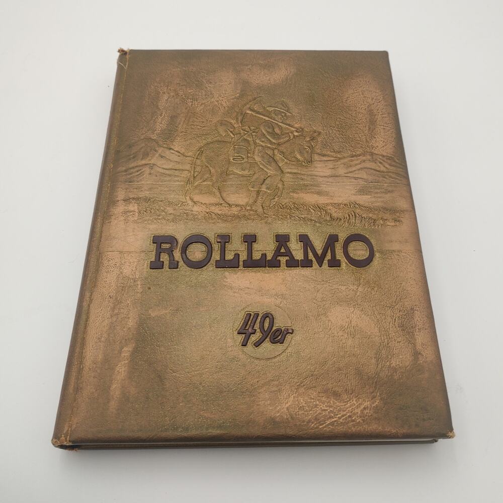 RollaMo Yearbook 1949 Missouri School of Mines and Metallurgy Original